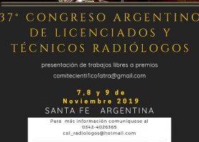 37| Congreso Argentino de Licenciados y Técnicos Radiólogos
