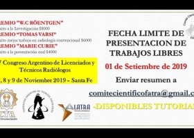 Recordatorio Fecha Limite Trabajos a Premios